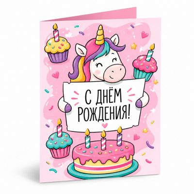 Открытка «С днём рождения 2»
